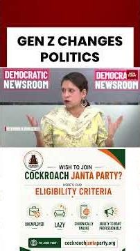 How The Cockroach Janata Party Went Viral Almost Overnight #cockroachjantaparty #cjp #bjpvscongress