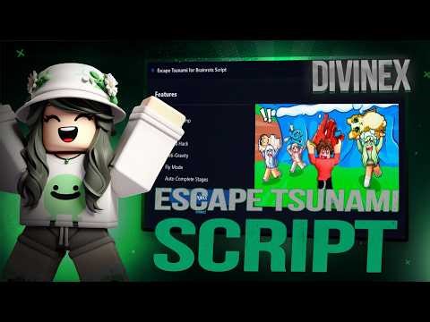 Escape Tsunami For Brainrots Script *NO KEY* - TP TO END, DUPE, ARCADE FARM, AUTO FARM