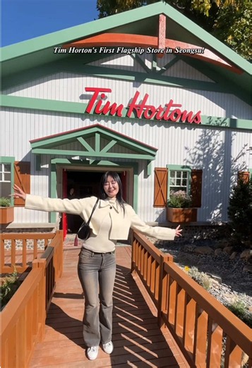 Tim Hortons Banff Town Seongsu Seoul — Sneak Peek of Canadian-Inspired Café