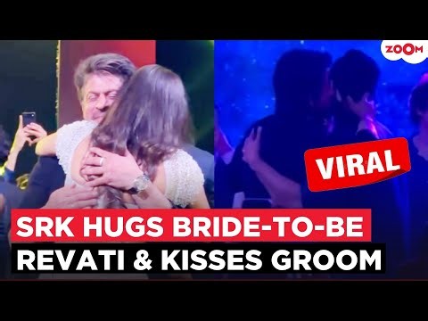 Shah Rukh Khan STEALS the show at Revati Sule’s Sangeet, HUGS bride-to-be; Inside glimpses VIRAL!