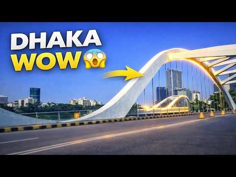 Dhaka WOW 😱 Hatirjheel Bridge Will Shock You!