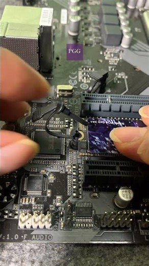 Nvme SSD installation #shorts #ssd #ssdkingspec #ssdm2nvme