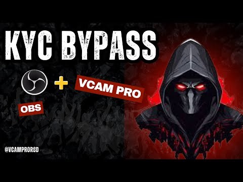 How to Bypass KYC | OBS + Android | KYC Bypass method | Vcam pro