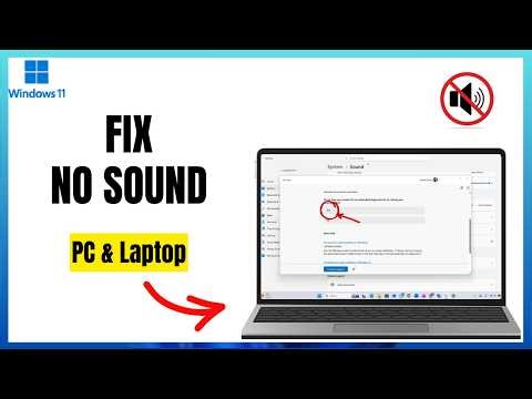 Windows 11 Audio Not Working? Try This