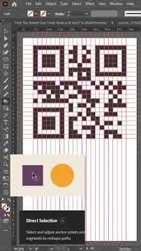 Vector a Pixelated QR Code in 1.5 Minutes