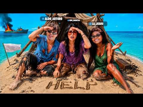 24 HORAS en la PLAYA con mis AMIGOS de la MANSIÓN
