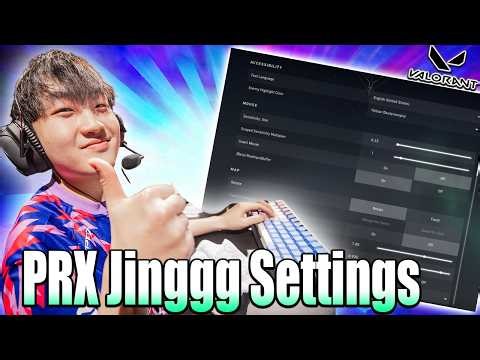 *NEW* Jinggg Valorant Settings 2026 FULL GUIDE – Sens, DPI, Crosshair & More!