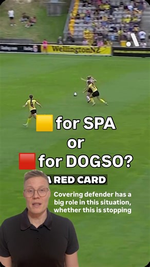 Stopping promising attack or denying an obvious goal scoring opportunity? Seems easy but is not. #referee #football #DOGSO #refereeacademy #soccerreferee | Referee Academy
