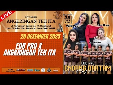 🔴 [LIVE]ANGKRINGAN TEH ITA -EDB PRO , UMI NURUL, MERLIN MER, NINDA JULIA, RINA MUSTIKA 28 DESEMBER