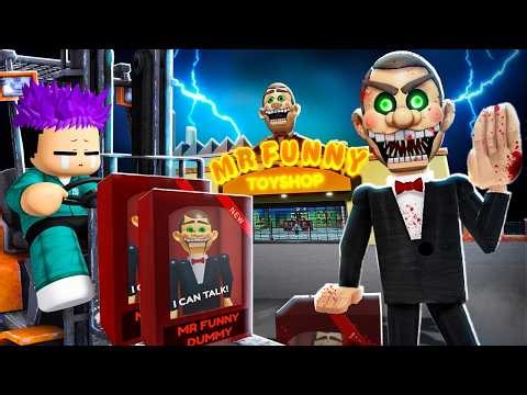 Escape Mr Funny's ToyShop! SCARY OBBY roblox! Gameplay Walkthrough No Death 4K