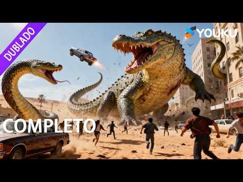 [DUBLADO] A FILHA DA SERPENTE 🐍 MEGALANIA | Filme | Ação/Terror/Aventura | YOUKU