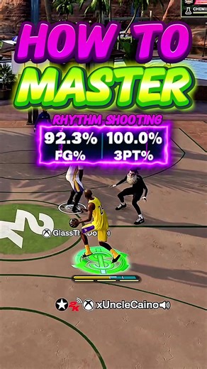 How to MASTER RHYTHM SHOOTING on NBA 2K26 #2k #2kcommunity #nba2k26 #xunclecaino #nba2k