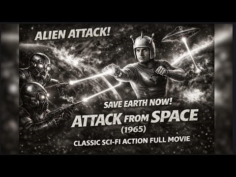 Attack from Space (1965) | Starman Saves Earth | Classic Sci-Fi Action Full Movie