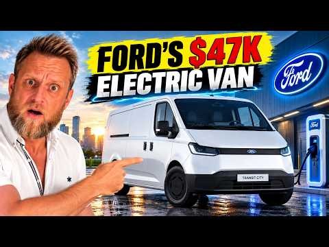 Ford's $50,000 Electric Van Is Here – Full Specs, Range, Charging and Size