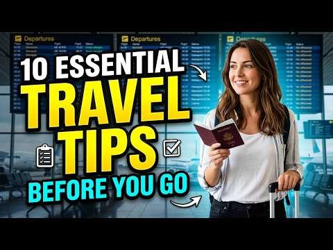 10 Essential Travel Tips Everyone Should Know Before Traveling