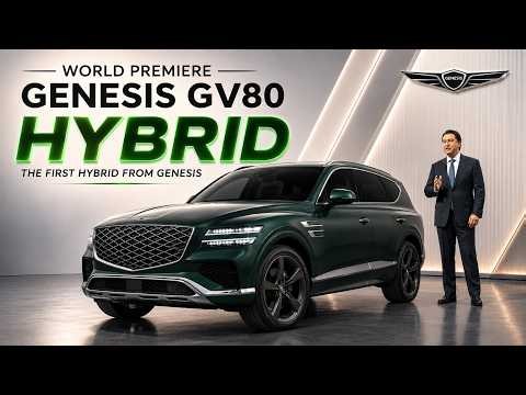 2027 Genesis GV80 Hybrid Finally Arrives With 352 HP