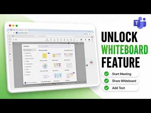 How to Enable Whiteboard in Microsoft Teams (Collaborative Sketch Space)