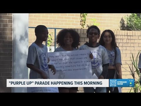 Purple Up parade to recognize military families in Jacksonville Friday