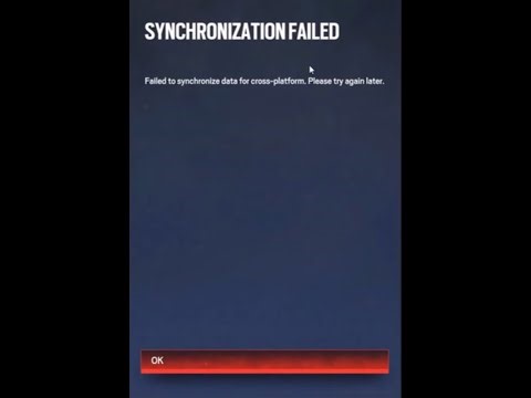 Rainbow Six Siege Synchronization Failed Error Failed To Synchronize Data For Cross Platform