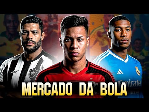 Kaio Jorge COMPRADO PELO FLAMENGO? | Hulk no BOTAFOGO? | Rayan VENDIDO ao REAL MADRID? - E MAIS