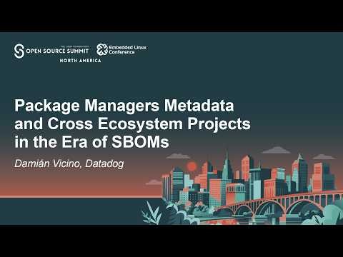 Package Managers Metadata and Cross Ecosystem Projects in the Era of SBOMs - Damián Vicino, Datadog