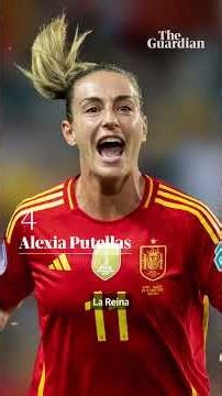 The Guardian's 10 best female footballers in the world 2025 #shorts