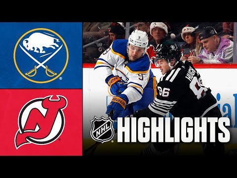 Sabres vs. Devils | NHL Highlights | December 21, 2025