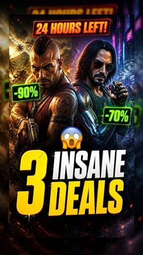​3 INSANE Steam Deals Right Now! (95% OFF)🔥👀 #shorts