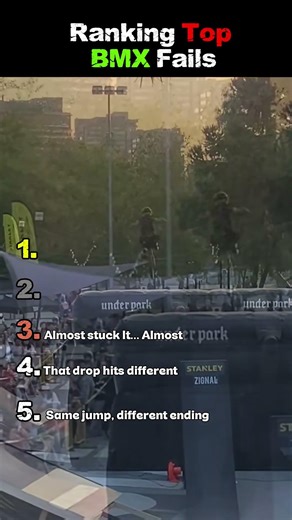 Top 5 BMX Fails Ranked… It Gets Worse #viral #funny #hilariousfails #bmxfails #bmx