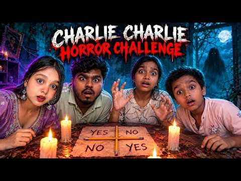 Charlie Charlie Ritual at 12 AM! 😱 Don’t Try This At Home 