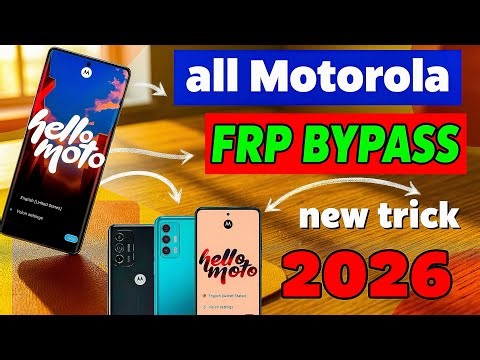 Motorola FRP Bypass 2026 🔥 No PC | Google Account Unlock Android 16 (100% Working Latest Method)