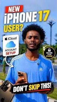 How to Create an Apple ID (iCloud Account) on iPhone 17 Pro Max | Step-by-Step Guide #iphone #tricks