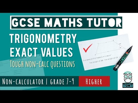 Difficult Exact Trigonometry for Paper 1 Non Calculator | Higher GCSE Maths 14th May 2026 | REVISE9