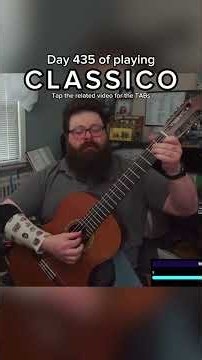 Classico - Day 435 | @tenaciousd #shorts #classicalguitar #tenaciousd #twitch #guitar #music