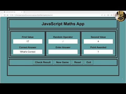 Learn JavaScript by Building a Maths App | Step-by-Step Tutorial