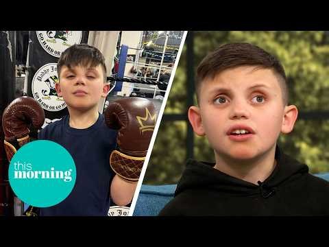 This 10-Year-Old Blind Boxer Wants to Be a Paralympian! | This Morning