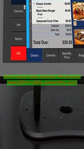 micro coaxial wire for medical ultrasound MOQ 40-pin narrow connector for 3D depth cable tie manufac