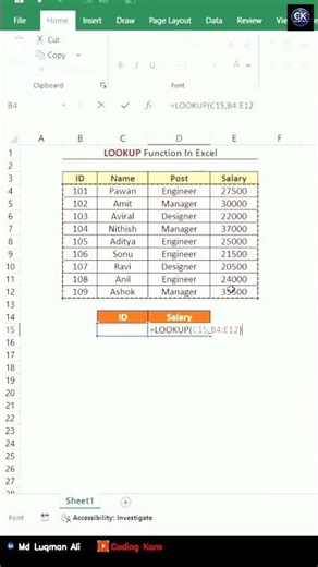 Stop Searching Manually ❌ Use Lookup Functions in Excel! #excel