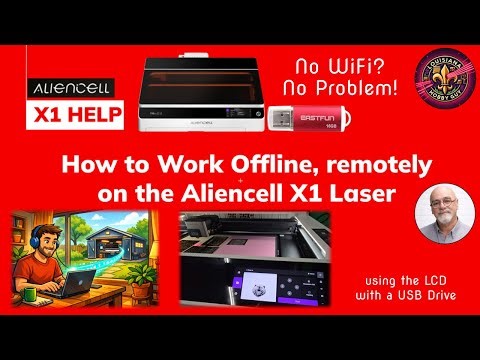 🚨 How to work OFF LINE and remotely on the Aliencell X1, X1 Help Series!