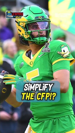 Is the College Football Playoff the BEST Way to Crown a Champion? 🤔 #shorts