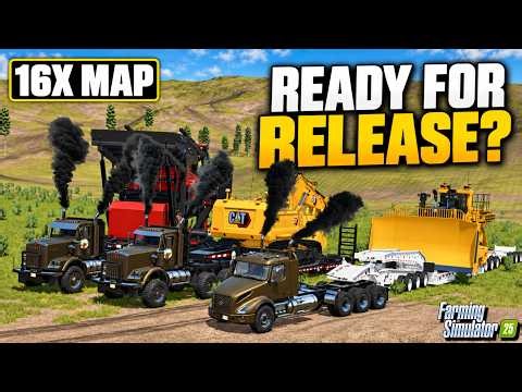 Final Shakedown of My 16X Gold Mining Map | FS25 LIVE