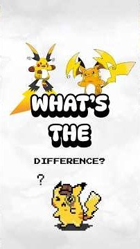 Mega Raichu X vs Mega Raichu Y: What's the Difference?