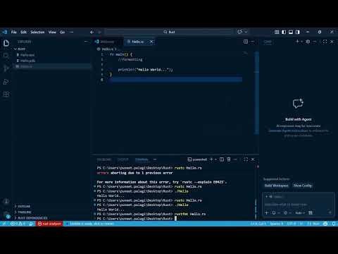 Rust 9 | Simple Rust Program | Rust Programming Course | Uplatz