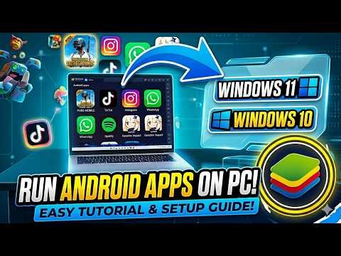How to Run Android Apps on Windows 11 | Blue Stacks 5