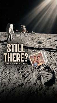 THE FAMILY ON THE MOON: The Photo Left Behind in the Lunar Dust 🌕📸 #truestory #history
