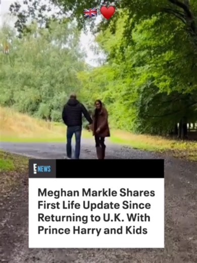 Meghan Markle and Prince Harry's return to the U.K. has been royally sweet.💕(🎥: Instagram/meghan)