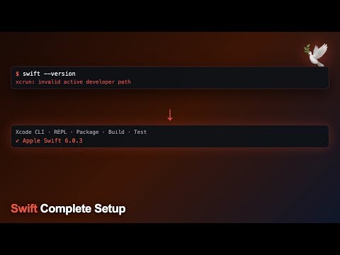Complete Swift + Xcode CLI Setup on Mac (2026) — REPL, Package, Build, Test