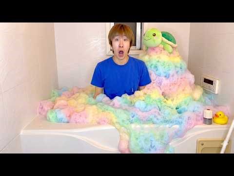 [Experiment] Putting a Ton of Bath Bombs in the Tub + More! 🛁