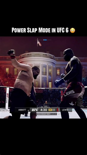 Power Slap Mode in UFC 6 😳 #ufc #ufc6 #knockout #gaming #fyp | tank abbott