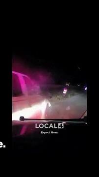 Truck sideswipes Livingston County deputy's patrol car